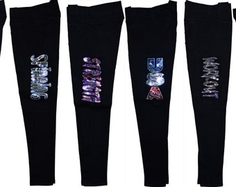 Custom Bling Yoga Pants for Women 