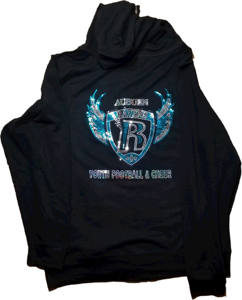 custom bling sweatshirts