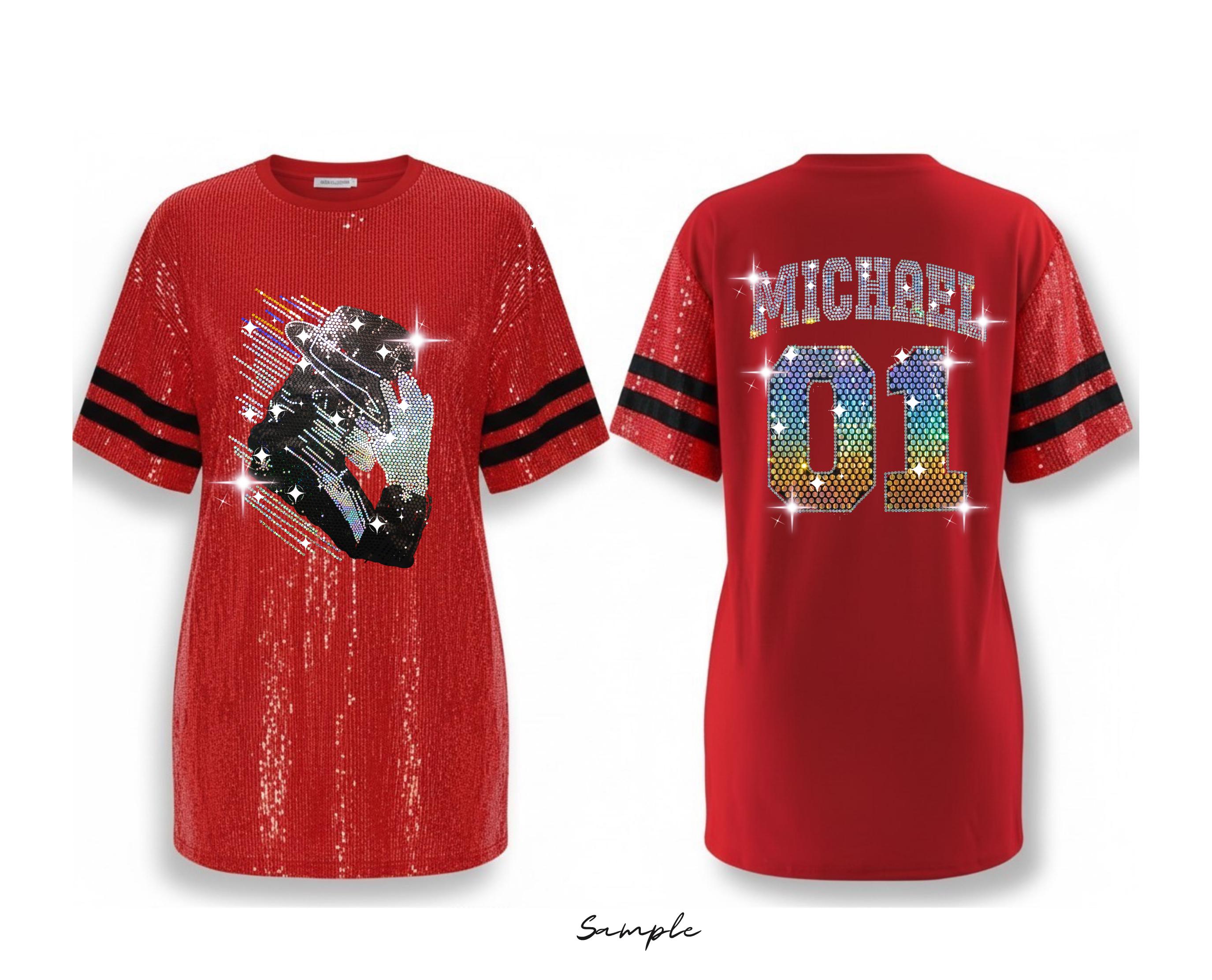 red sequin jersey dress Personalized Bling – Custom Sparkle Outfit for Concerts, Festivals & Events, Custom Text Glitter Jersey , Fan Artist Dress Apparel