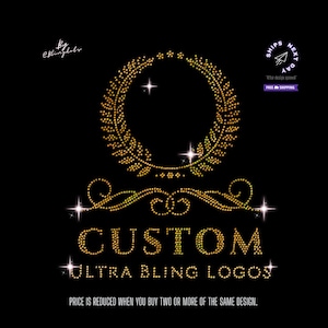 Transferencia termoadhesiva personalizada con brillantes: calcomanía DTF personalizada para equipos, logotipos con lentejuelas, imagen corporativa, eventos, apliques termoadhesivos con purpurina y lentejuelas.