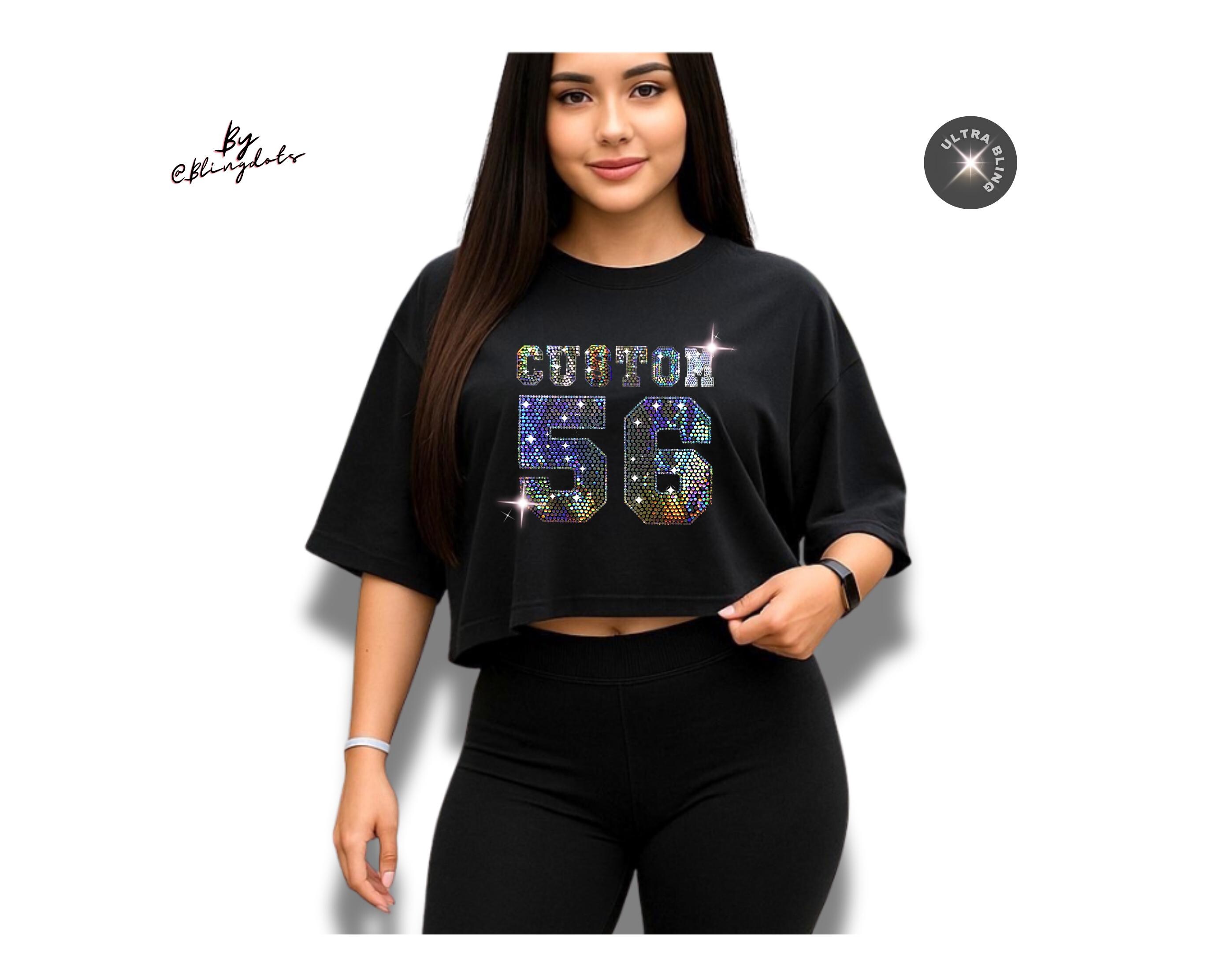 Women's Half Sleeve Cropped T-Shirt – 60% Cotton, 35% Polyester, 5% Spandex Blend - View #13