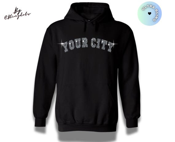 トップス HTH glitter logo hoodie 90 Logo Glitter Light Zip Hoodie【9090girl】 – YZ