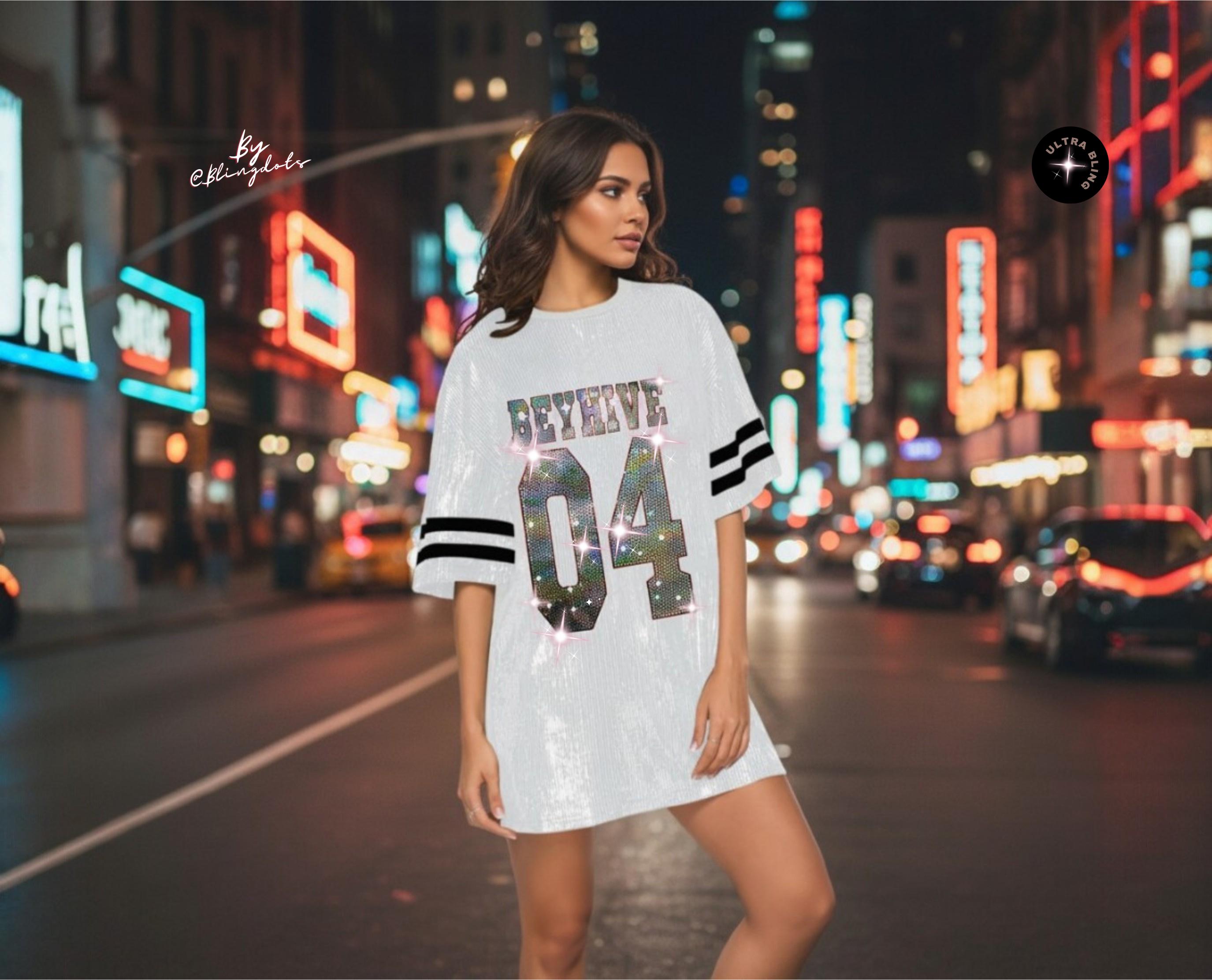bling shirt dress Bling Sequins T Shirt Dresses For Women Crew Neck... From Liao5825110, $30.16 In Bulk