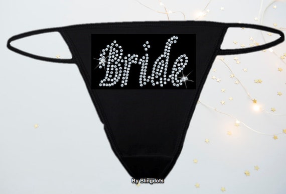 Artefact Afspraak In beweging Bruid slipje bruid bling ondergoed bruid string sexy - Etsy Nederland
