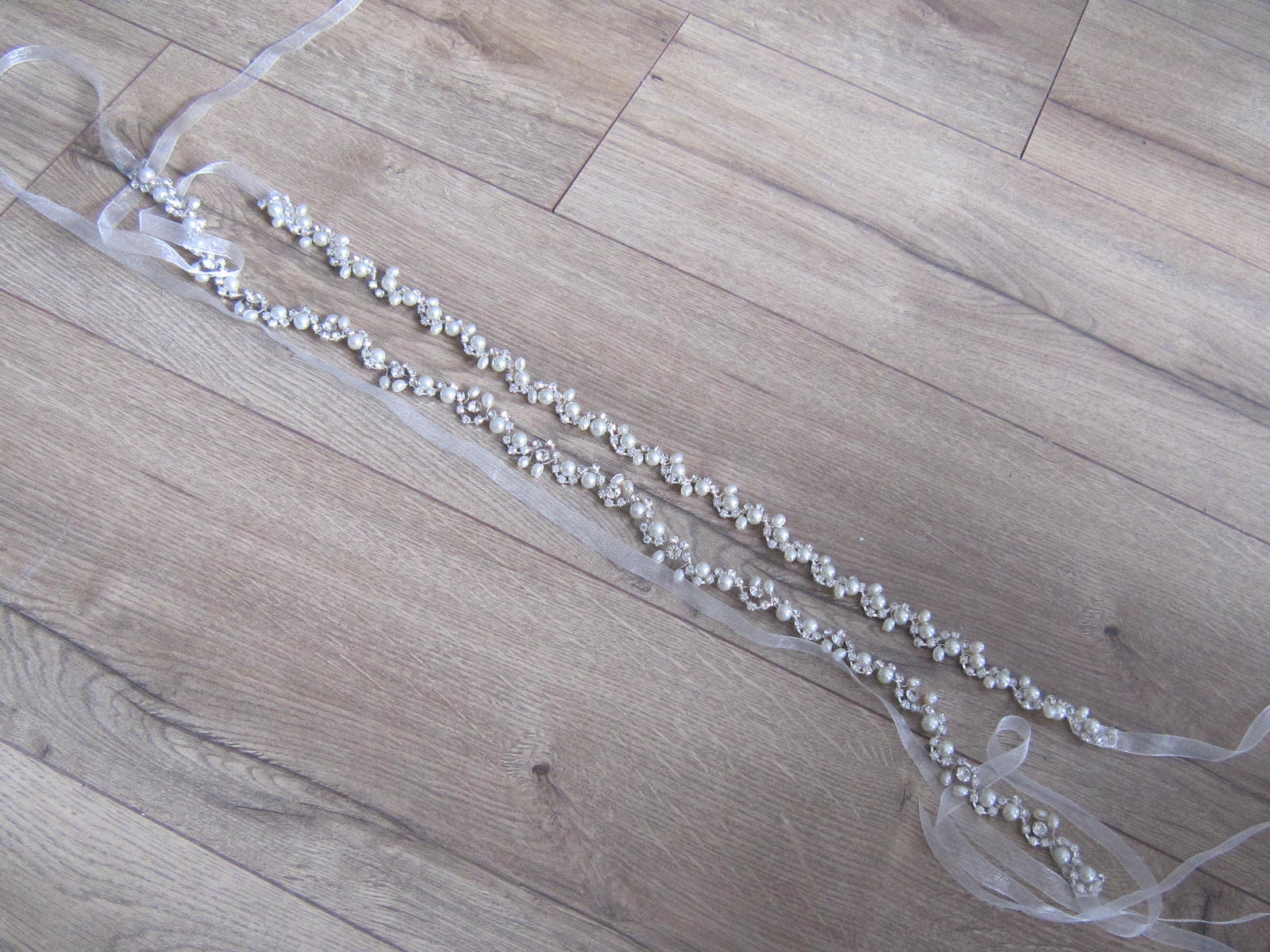 2 Accessories: Silver Headband and Belt Set 51BDOoEmCRL.jpg_BO30,255,255,  main image 2