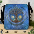 Tree of Life Shoulder Bag | Celtic Bag design | Witch Bag | Pagan Art | Nature Square Shoulderbag | Fantasy Art | Nature Magic Vibes Gift product logo