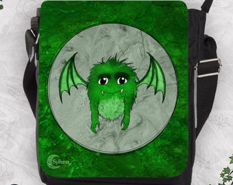 Spooky the Red Floof Monster Friend Backpack/messenger Bag/monster