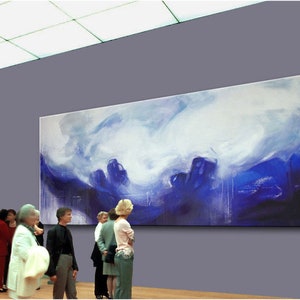 Quadro di grandi dimensioni, XXL grande formato XXL 210 x 100 cm, Unico, ORIGINALE!