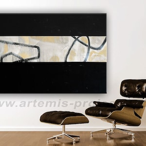 XXl Size, STRUCTURE, 160 cm x 110 cm, Large Abstract Painting, ORIGINAL