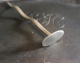 Palillo para chal con alfiler recto