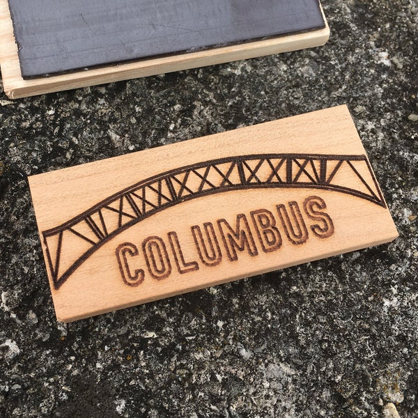 Columbus Magnet – Ohio - Magnet - New Home - Columbus - Columbus Ohio - Small Gift - CBUS - Add-on Gift - CBUS - New Apartment Gift