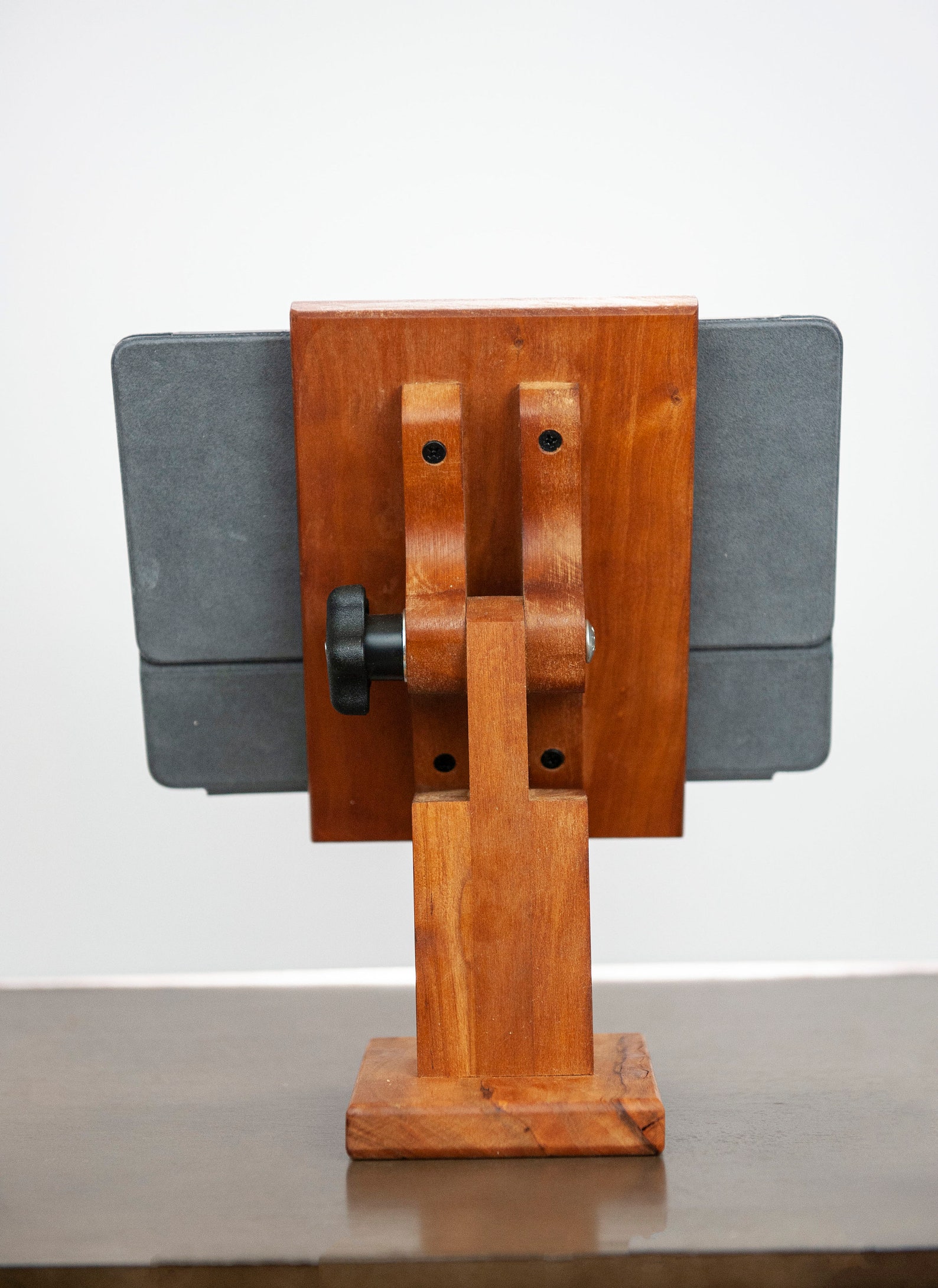 Tablet Stand Adjustable Personalized Handmade Natural Etsy