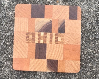 Ohio Coaster - Single - Hand cut wood - Make your own set - House Warming Gift - Birthday Gift - Coaster - Hosting Gift