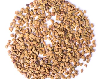 Organic Fenugreek Seeds Whole / Available from 2oz-32oz / Dried Fenugreek Seeds / Trigonella foenum graecum