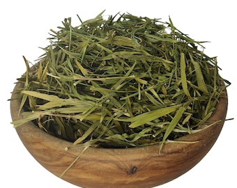 Dried Organic Bamboo Leaves / Bambusa Vulgaris / High-quality / Eco Packaging