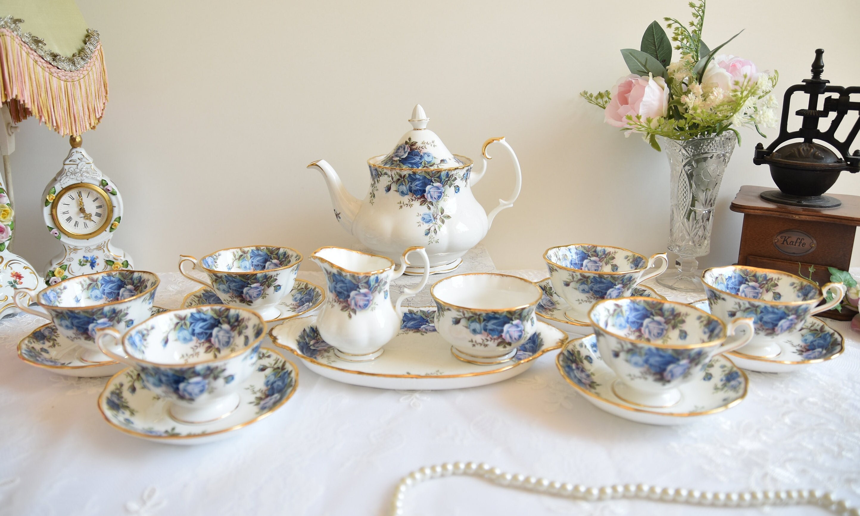 Royal Albert Tea Set Set Vintage Floral Tea Set Royal Albert