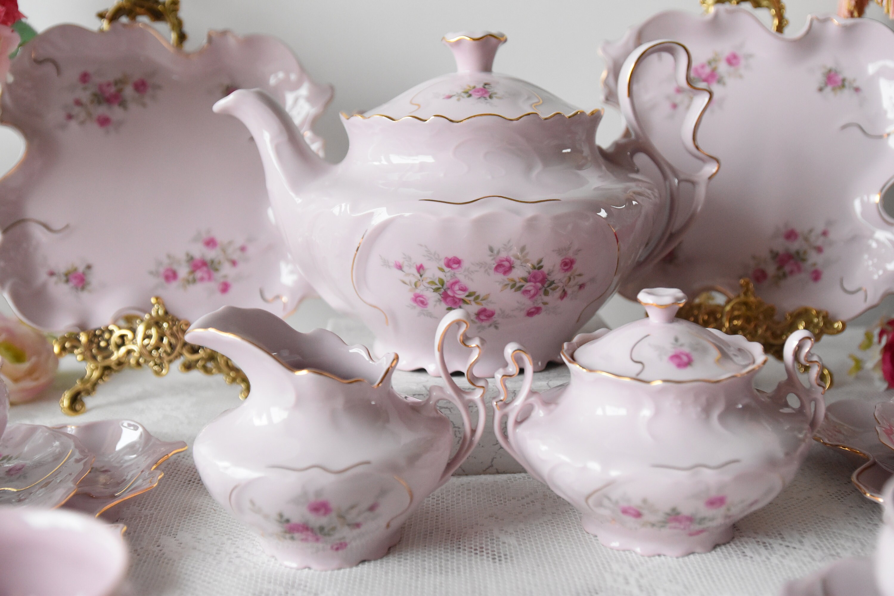 my porcelain tea set