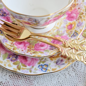 NEW Vintage style spoon set, tea spoon, coffee spoons and forks, dessert spoons