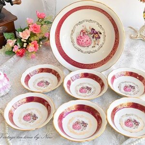 Candy bowl set by CP France
