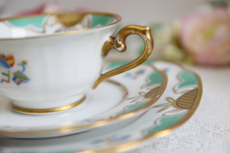 Eschenbach Bavaria Tea Cup Vintage Tea Cup Set Floral German Etsy