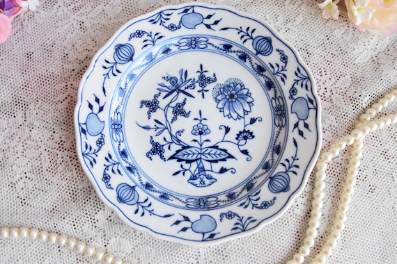 Meissen Vintage Plate Porcelain Dish Plate Meissen Germany Plate