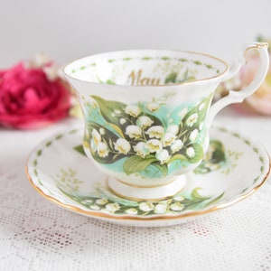 Flowers of the month May Royal Albert tea cup floral english tea cup set English porcelain bone china teacup