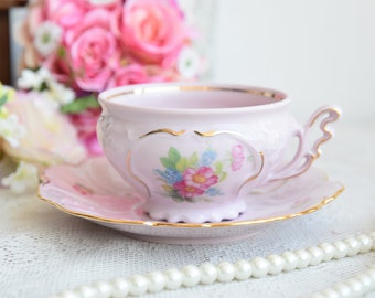 Pink porcelain