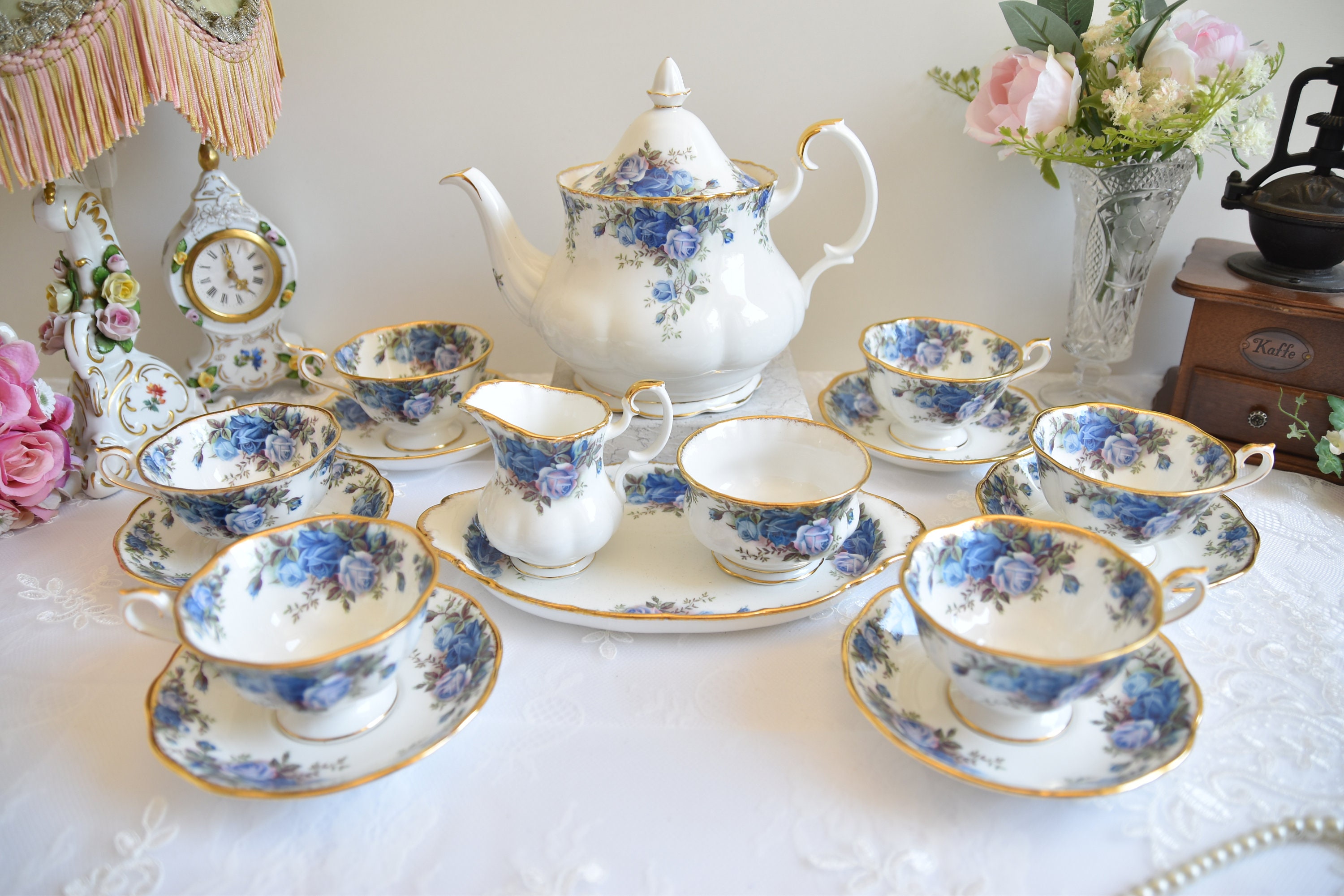 Royal Albert Tea Set Set Vintage Floral Tea Set Royal Albert 