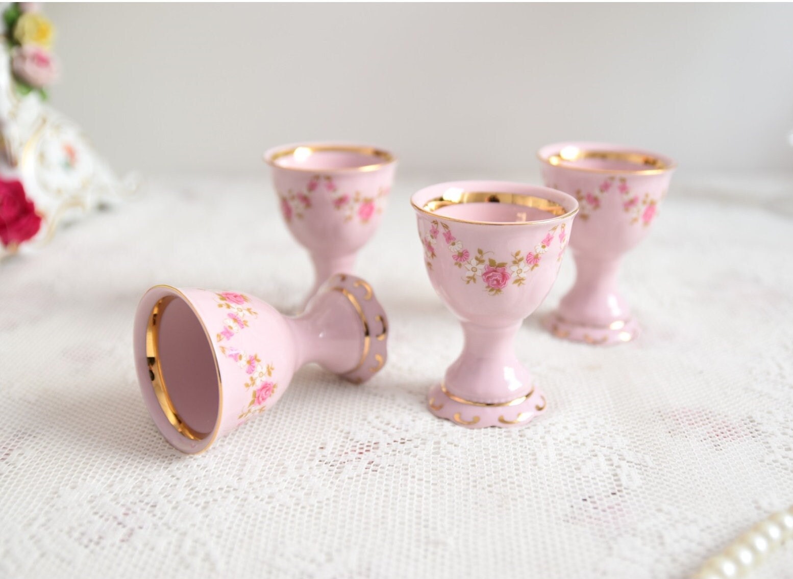 Egg Cup Pink - Etsy