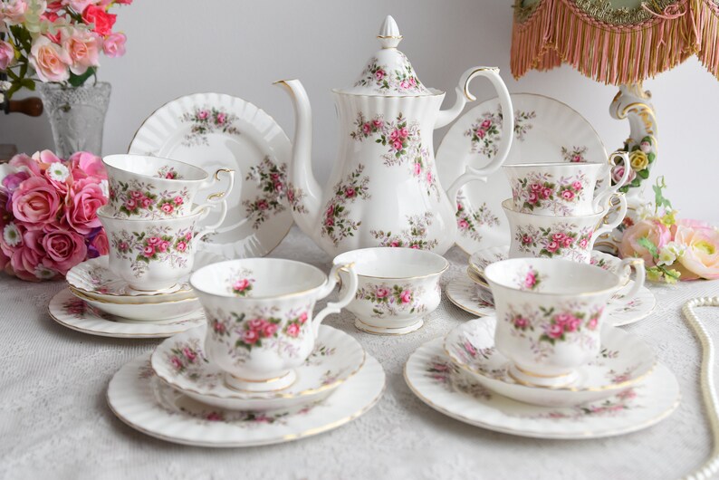Royal Albert tea set vintage floral tea set Royal Albert Etsy
