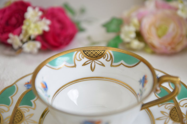 Eschenbach Bavaria Tea Cup Vintage Tea Cup Set Floral German Etsy