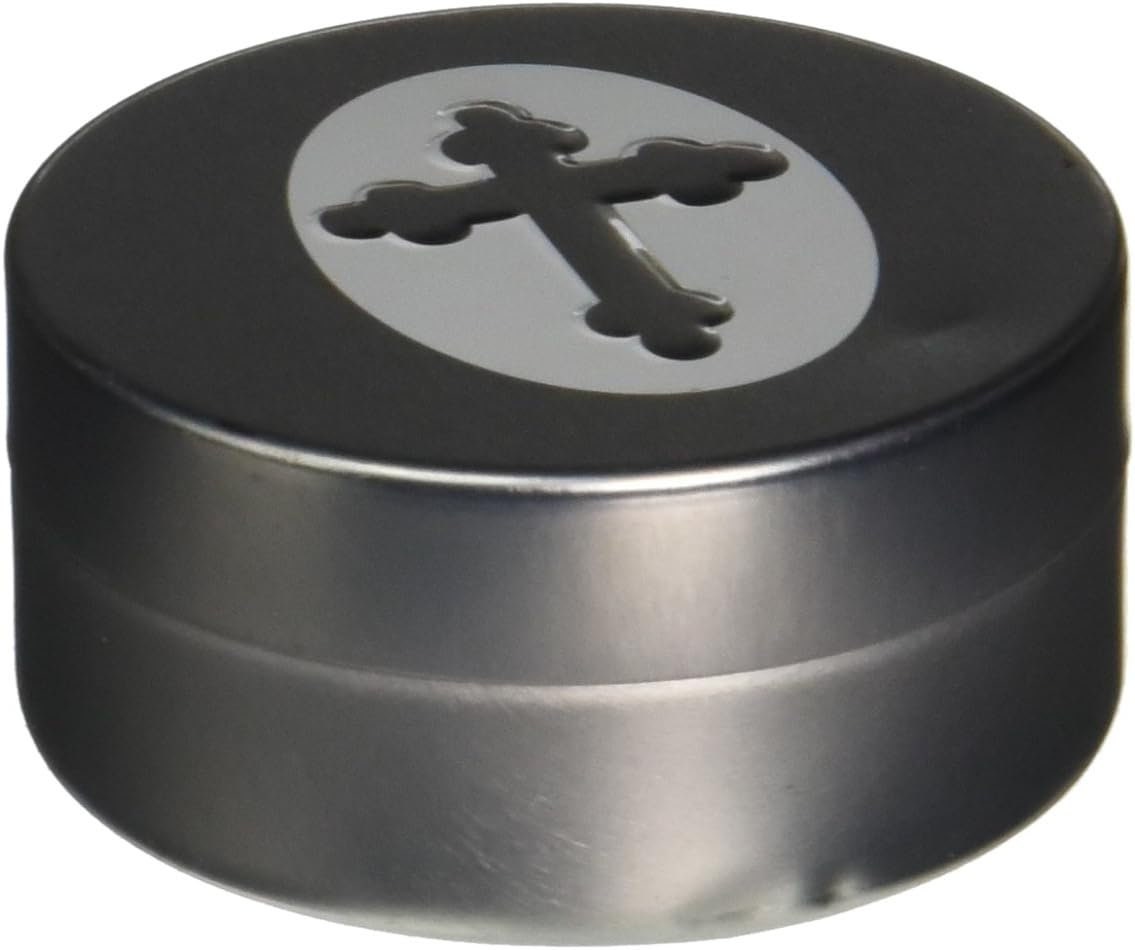 Silver Mint Tins With Cross for Communion Favors, Baptism Favors and ...