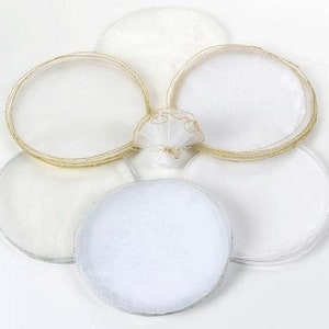 Organza Tulle Circles with Metallic Edge: Wedding Favors, 9.5" - Pack of 25