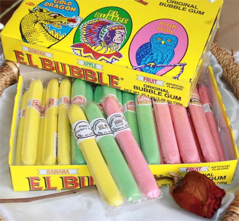 Big Choice Bubble Gum Cigars Custom Made Box Of 36 With Etsy