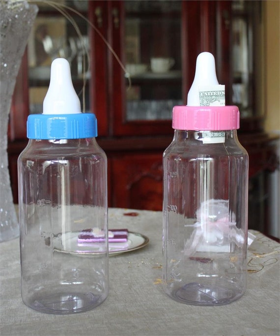 big plastic baby bottle