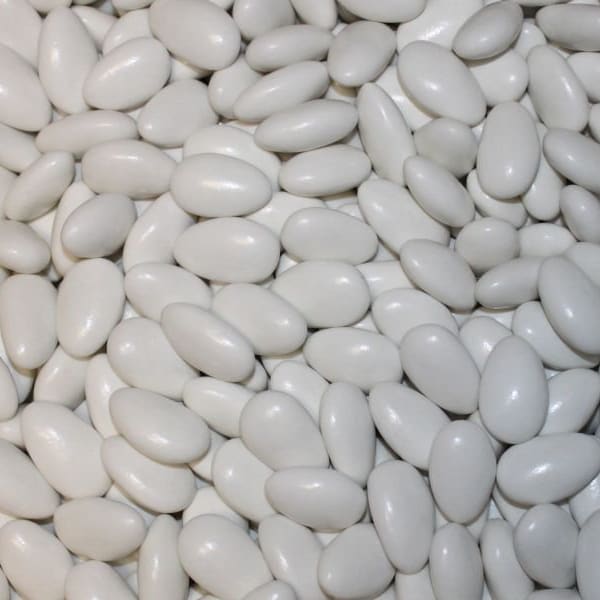 Wedding Jordan Almonds, Super Fine Large, Flat Almond for Wedding favors and Candy Buffet - Available in many colors