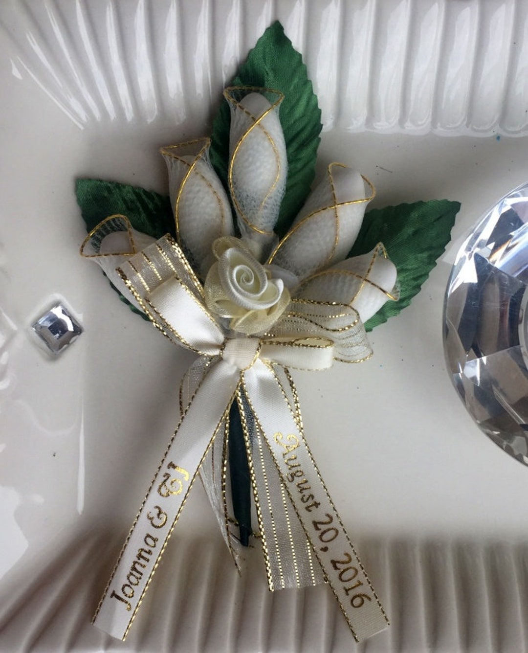 Jordan Almonds Italian Wedding Favor Bouquet of 5 Almonds Set of 10 Etsy