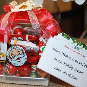 Christmas Chocolate Gift Box with Personalized Card - Premium Assorted Christmas Chocolate