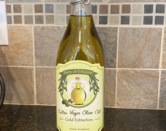 Bio-Olivenöl - 1 Liter, 33,8 Unzen.