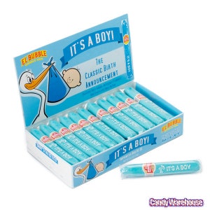It S A Girl Deluxe Bubble Gum Cigars Box Of 36 Pink Gum Etsy