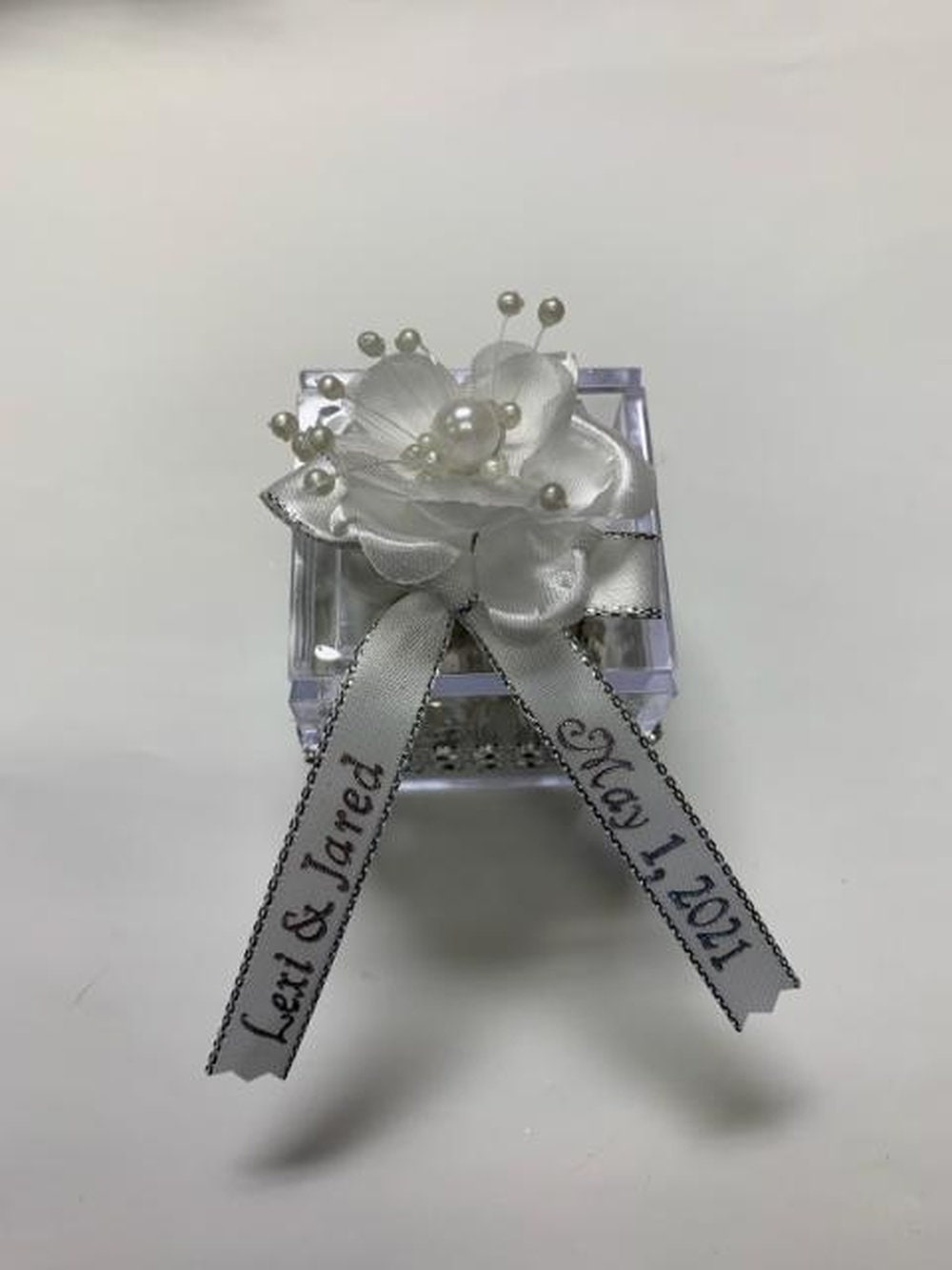 7 Jordan Almonds Unique Wedding Favors in Clear Favor Box With Etsy