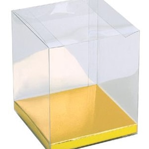 2 Small Clear Favor Boxes - 24 Pc.
