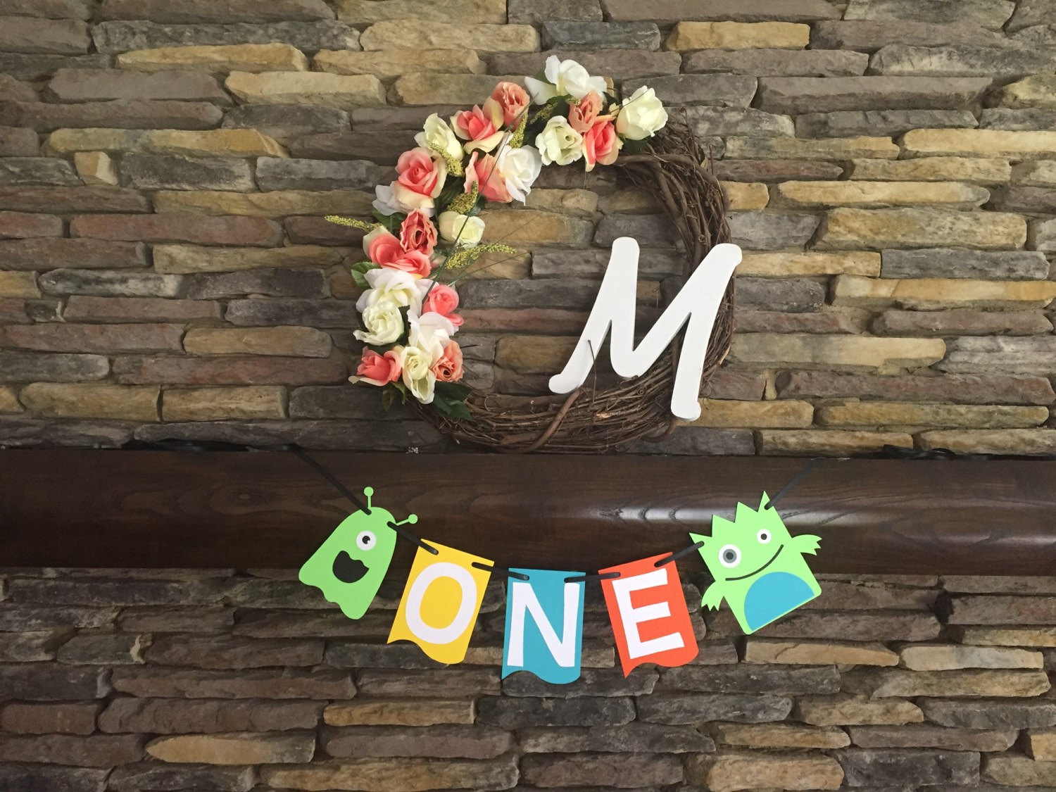 Little Monster Baby Shower Birthday Party Decorations Happy Etsy