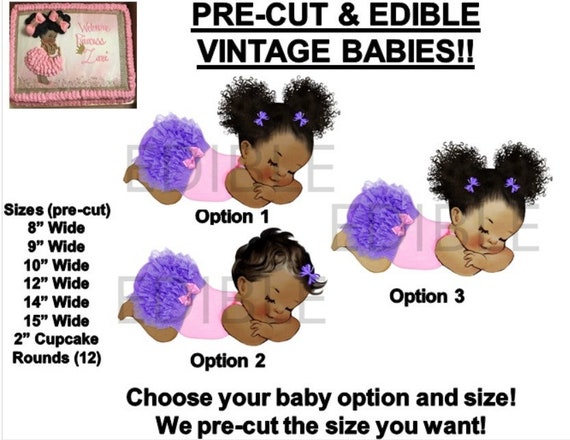 Pre Cut Purple Pink Ruffle Pants Sleeping Baby Girl Edible Etsy - purple action ponytail roblox ponytail vintage hair