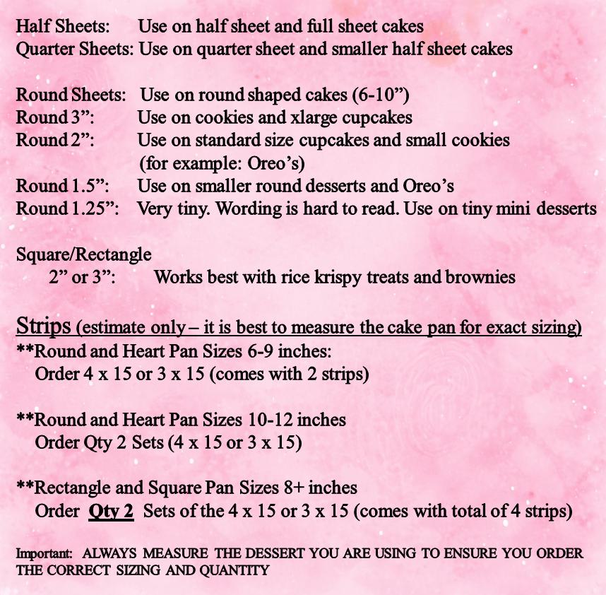 Pre-cut Musical Notes Edible Topper for Cakes, Cupcakes, Cookies and ...