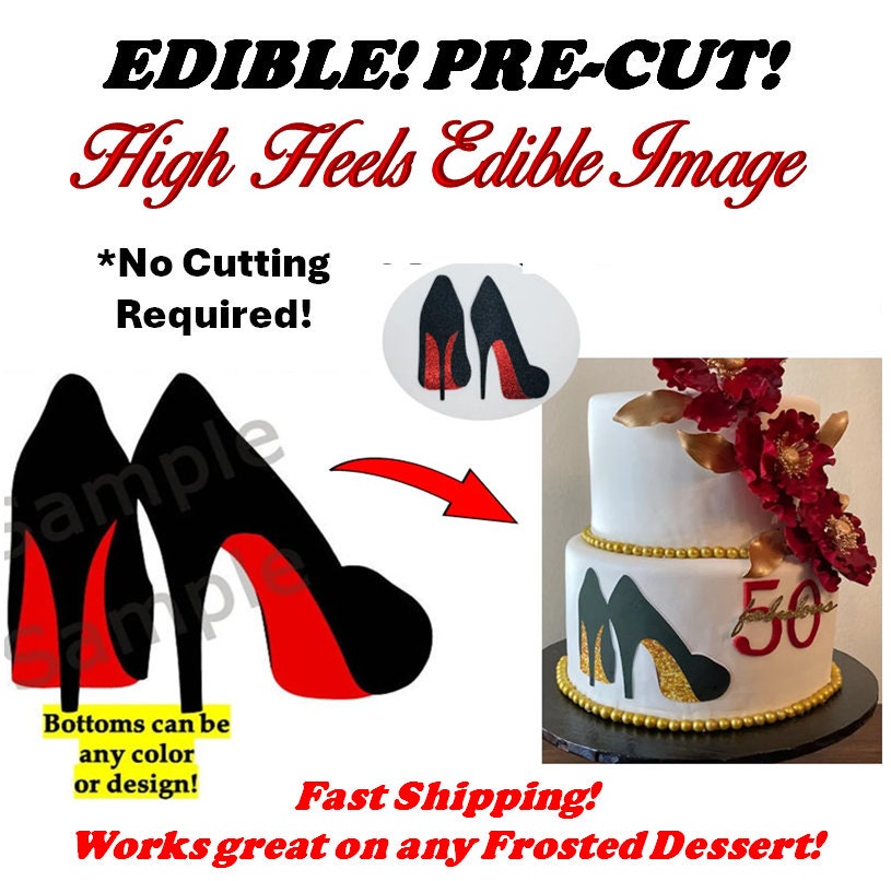 heels shoe — Clothing / Shoe / Purse  Cool birthday cakes, Louis vuitton  cake, Cakes for women