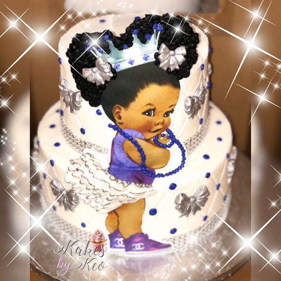 Ruffle Pants Princess Baby Girl Edible Cake Topper Or Etsy - pre cut roblox edible icing cupcake toppers sheet of 15 2