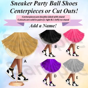 Sneaker Ball Centerpieces, Sweet 16 Centerpieces, Fashion Legs Centerpieces, Sneaker Ball Cut Outs, Sneaker Ball Party Decorations, Leg Cuts