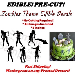 Disney Zombies 2 Cast Poster Edible Cake Topper Image ABPID51031