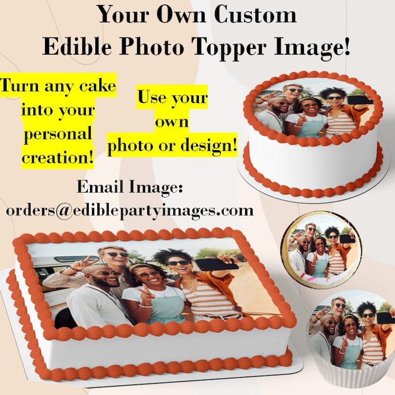 Logo Cake Design - Etsy